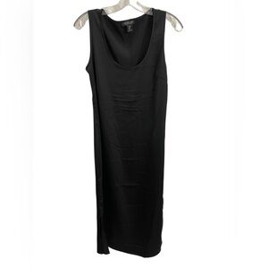 Rachel Zoe Black Sleeveless Midi Dress. Size Medium. NWOT.